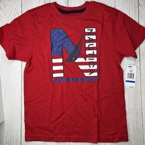 Nautica T Shirt Boys Size‎ 7 Crew Neck Logo Graphic Tee 7x